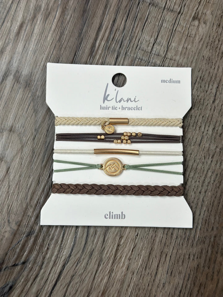 Climb Hair Tie Bracelets