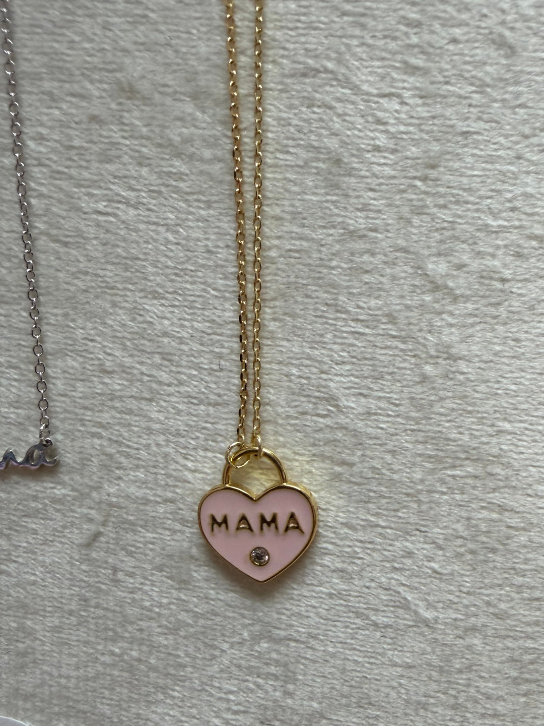Mama Locket Pendant Necklace
