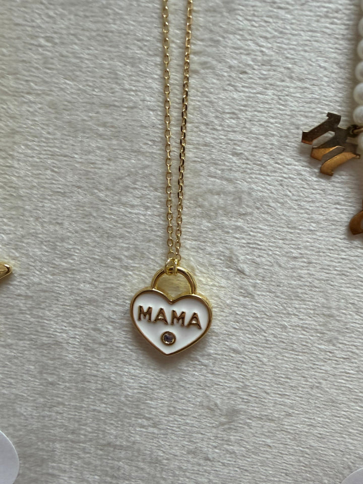 Mama Locket Pendant Necklace