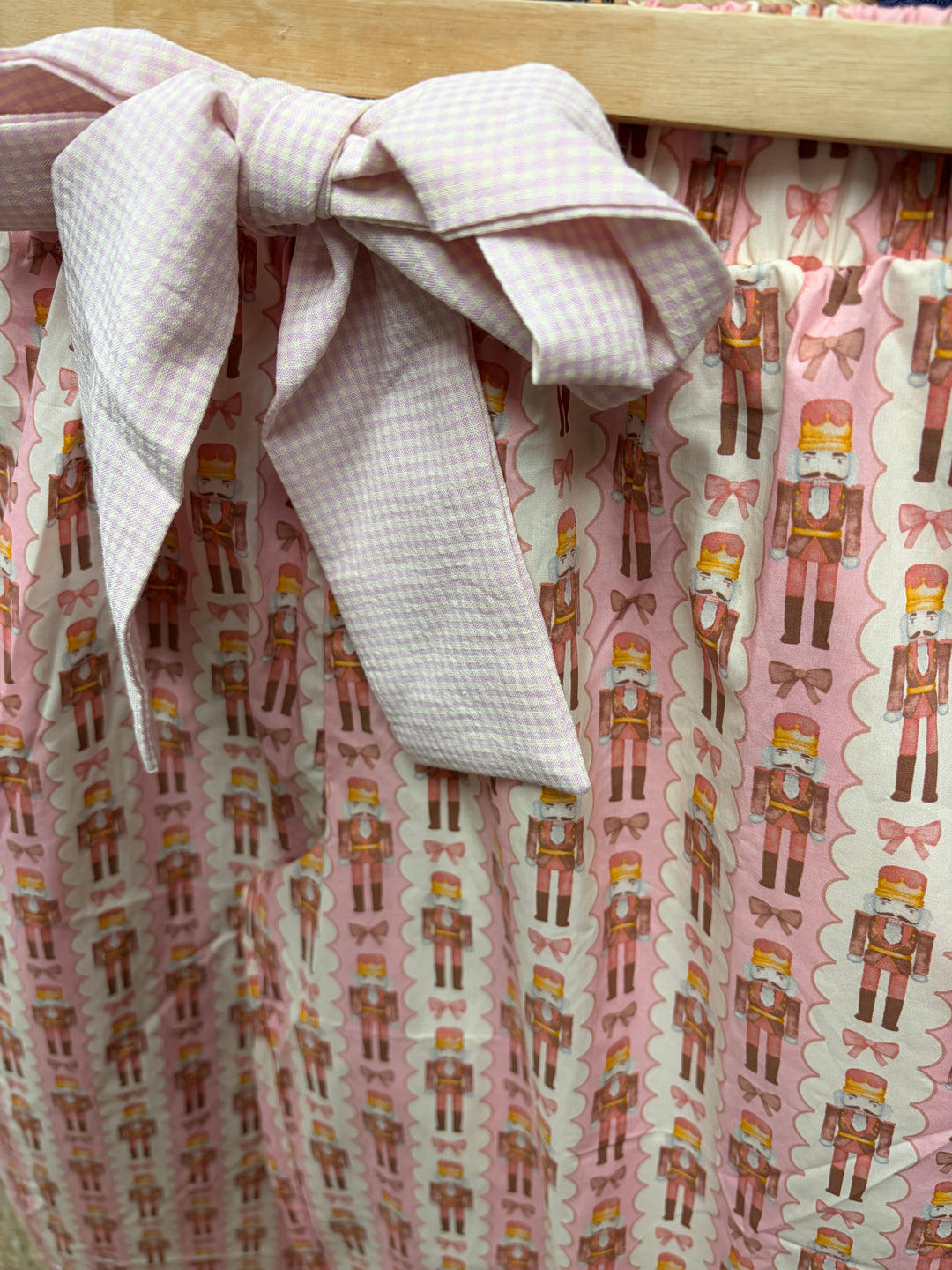 Nutcracker cotton pajama pants