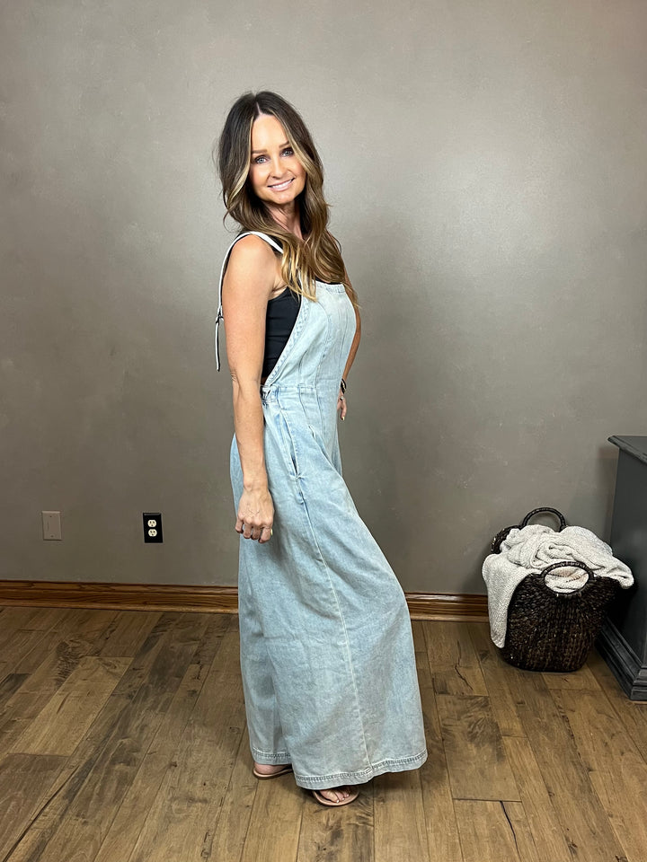 Karly Denim Jumpsuit