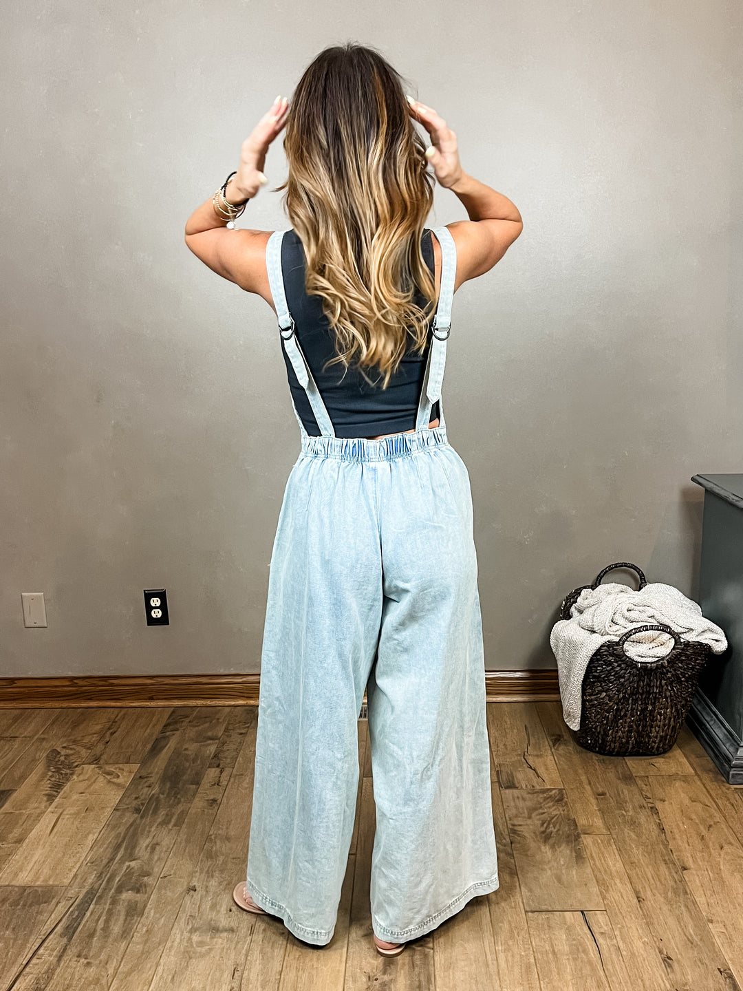 Karly Denim Jumpsuit