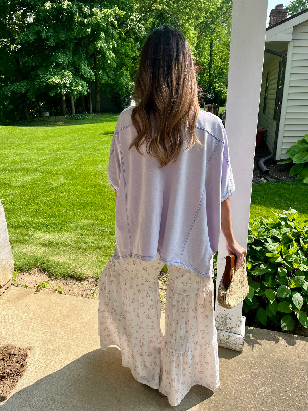 Flowy Floral Boho Pants
