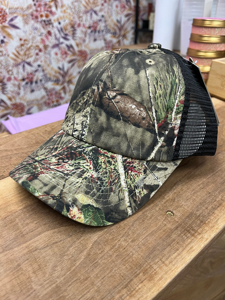 C.C Mossy Oak Mini Break-Up Camo Hat