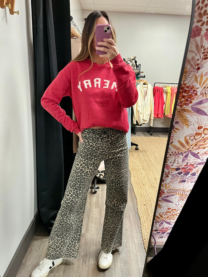 Kalie Leopard Pants