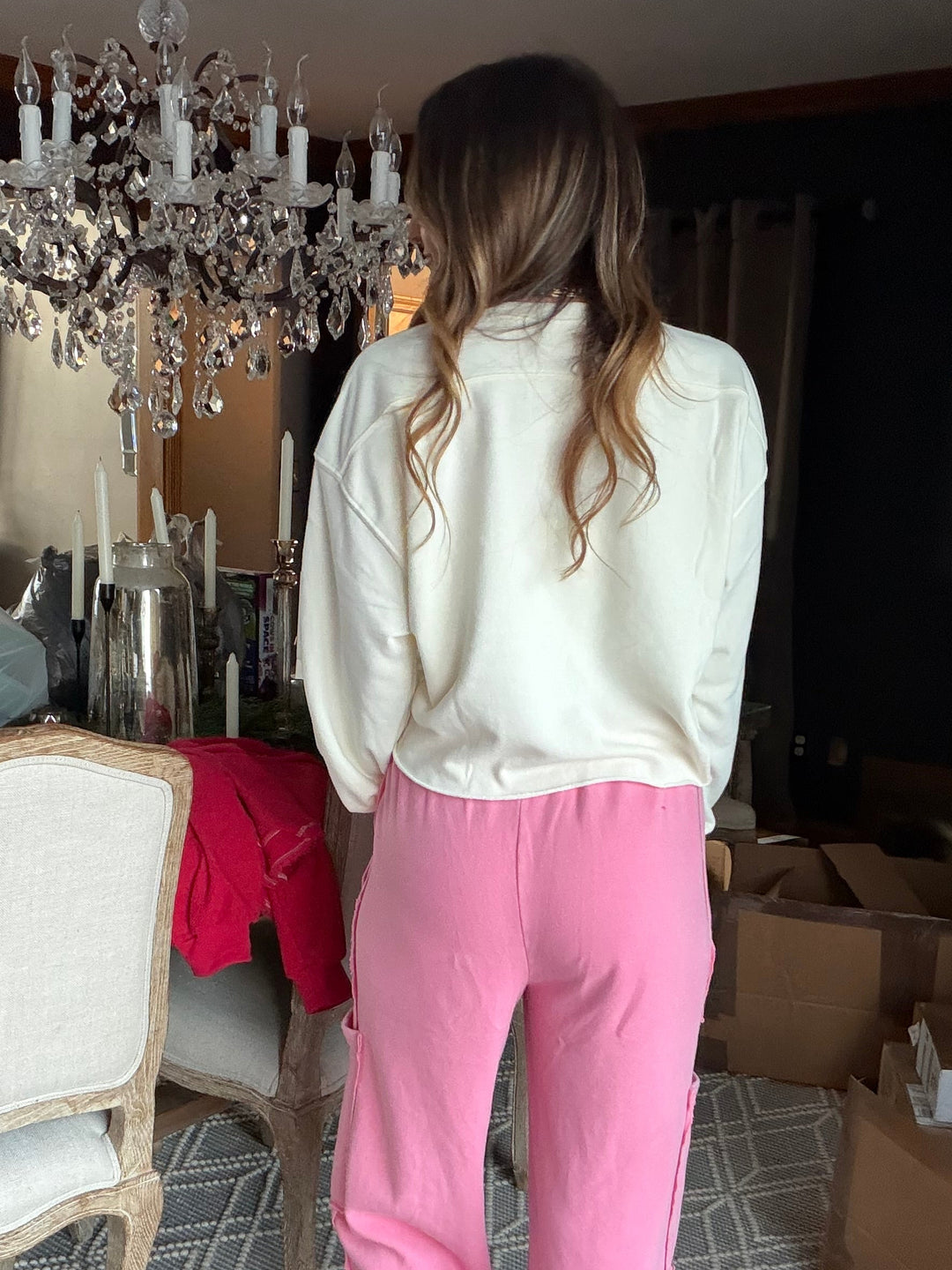 Mineral Wash Boxy Pullover