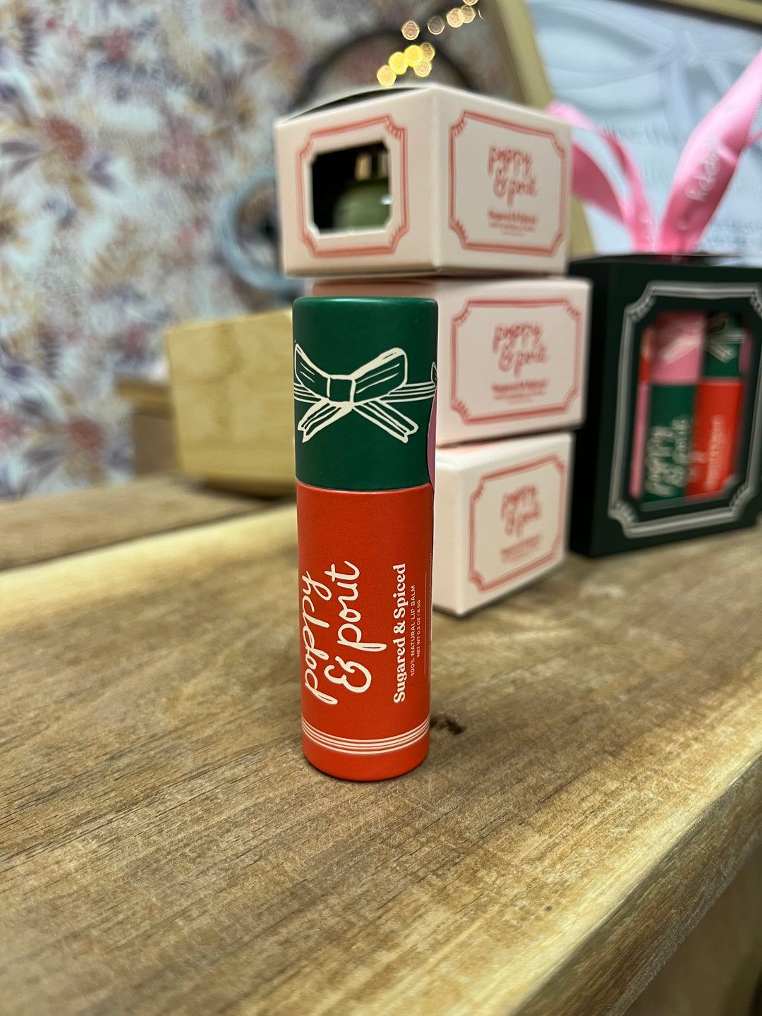 Poppy & Pout Lip Balm - Holiday