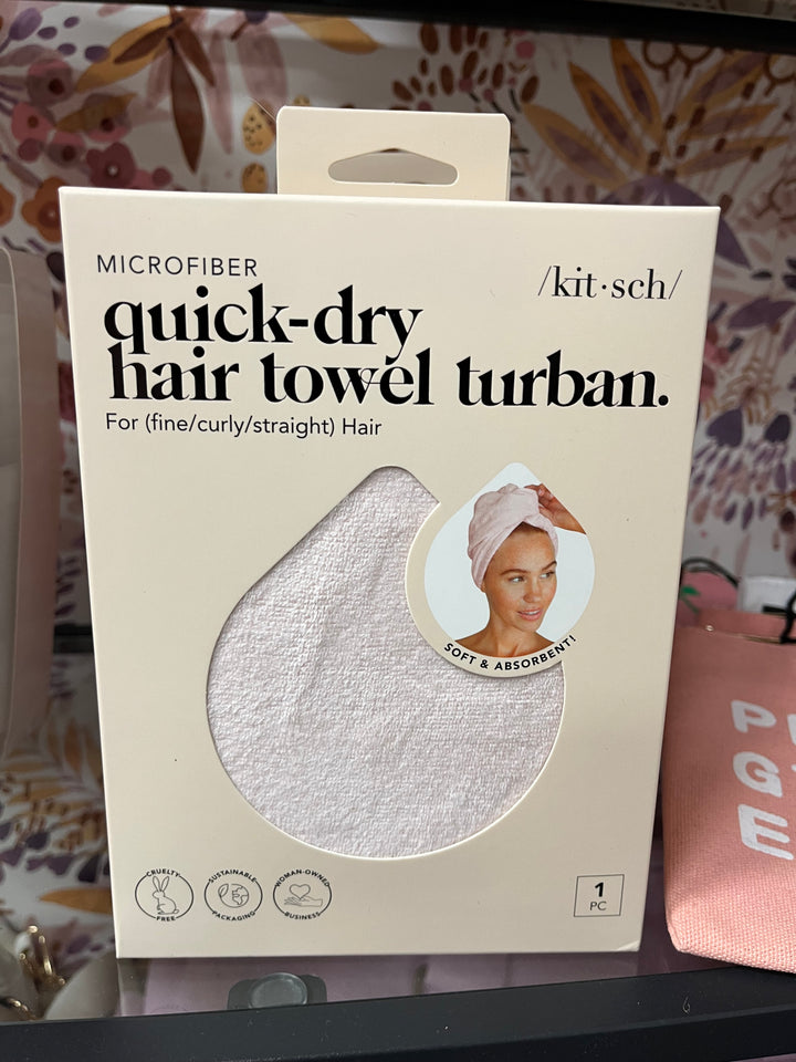 Quick Dry Hair Towel - Blush