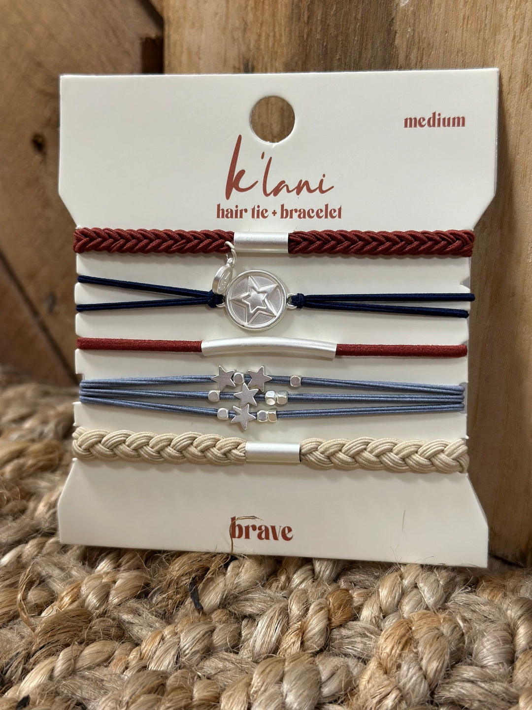 Brave Hair Tie Bracelets