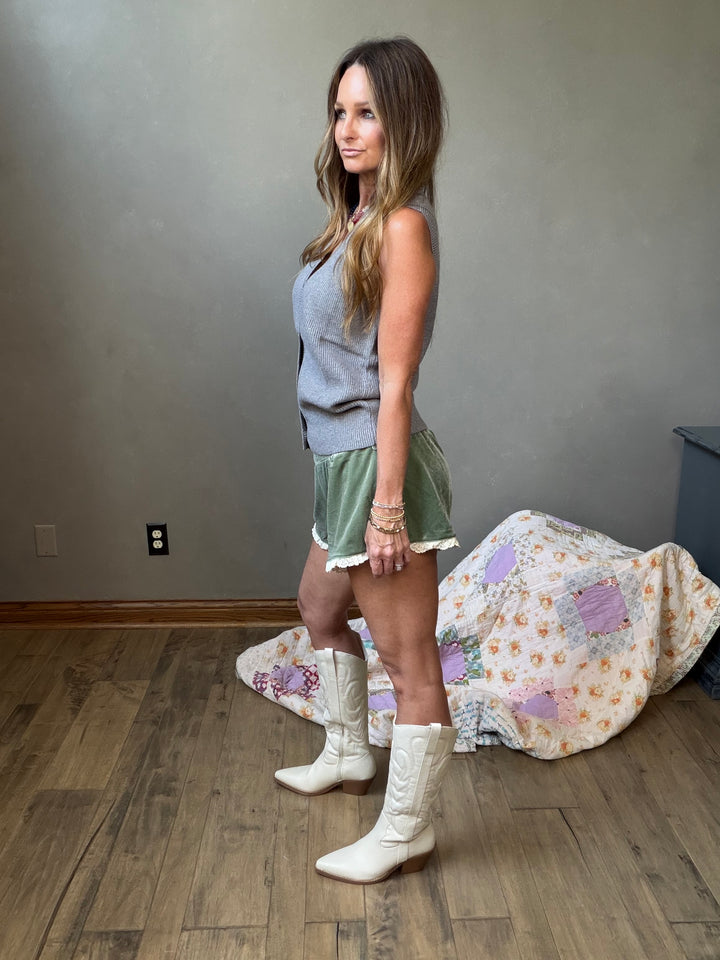 Easy Gray Sweater Vest