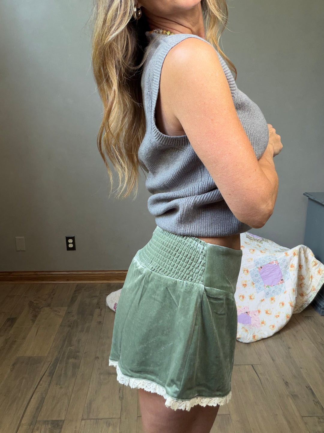 Willow Lace Trim Shorts
