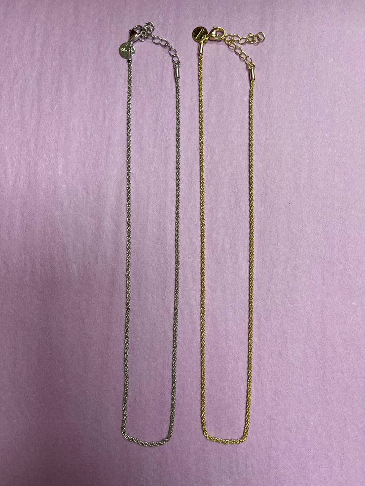 Skinny Rope Chain Necklace