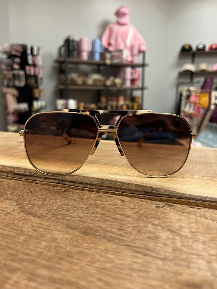 Logan Aviator Unisex Sunglasses