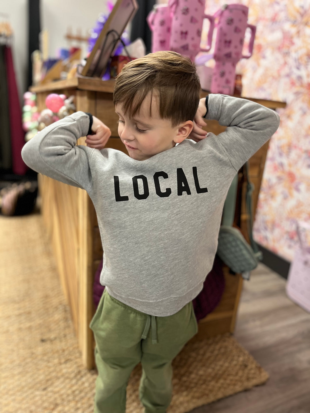 LOCAL Toddler Graphic Sweatshirt