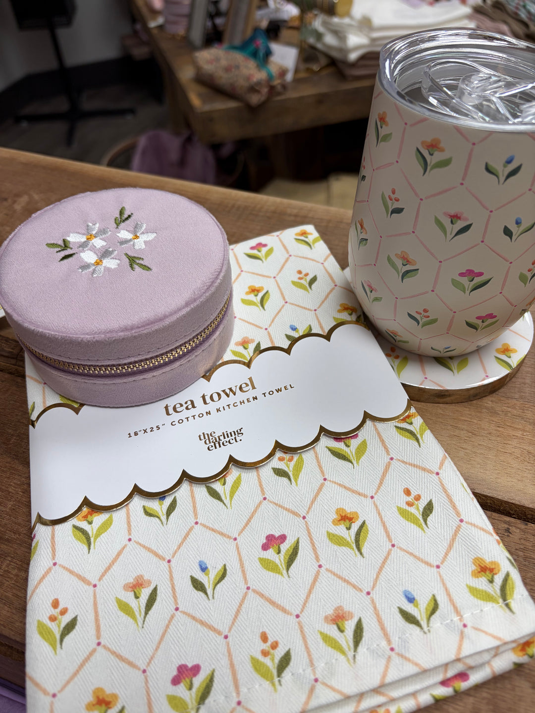 Luxe Lilac Velvet Jewelry Case