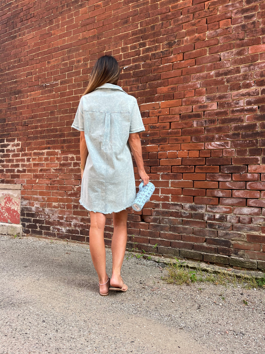Chambray Charm Dress
