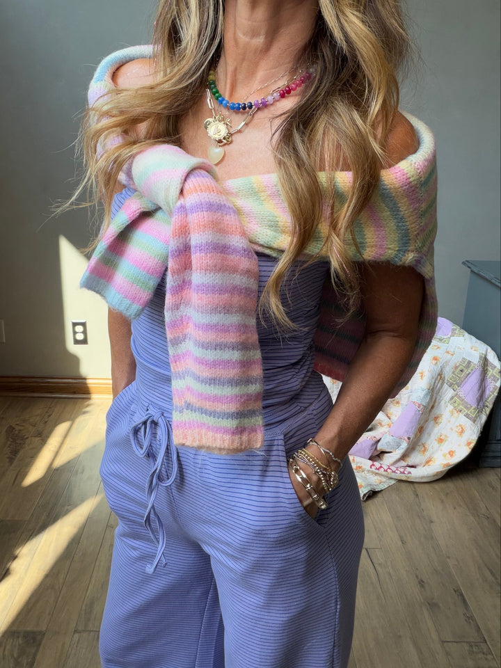 Pastel Stripes Sweater