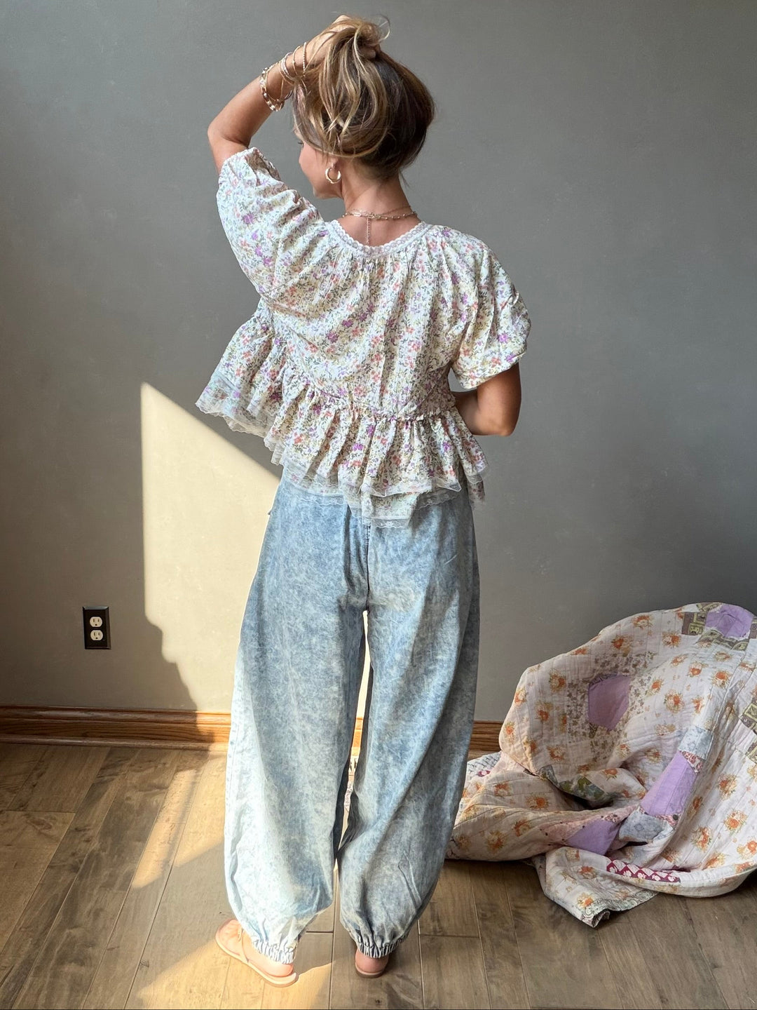 Wildflower Balloon Joggers