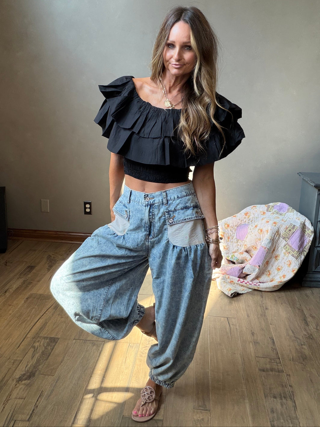 Wildflower Balloon Joggers