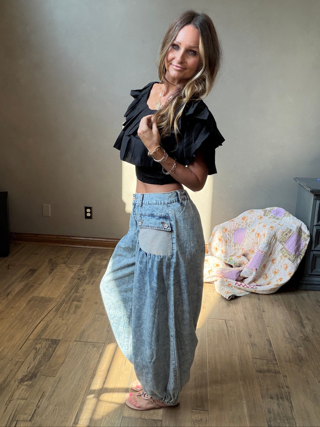 Wildflower Balloon Joggers