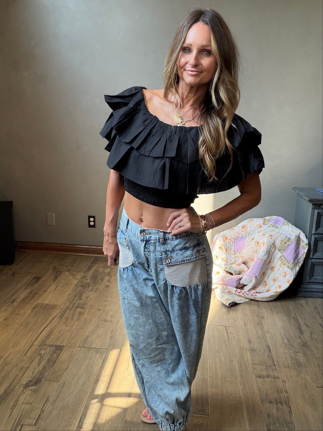 Wildflower Balloon Joggers