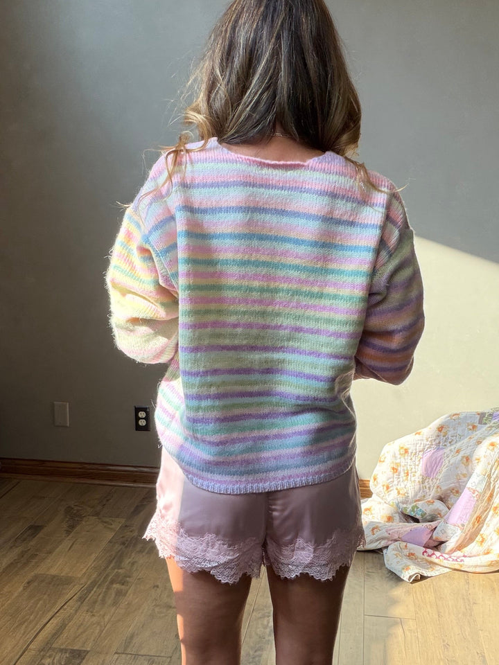 Pastel Stripes Sweater