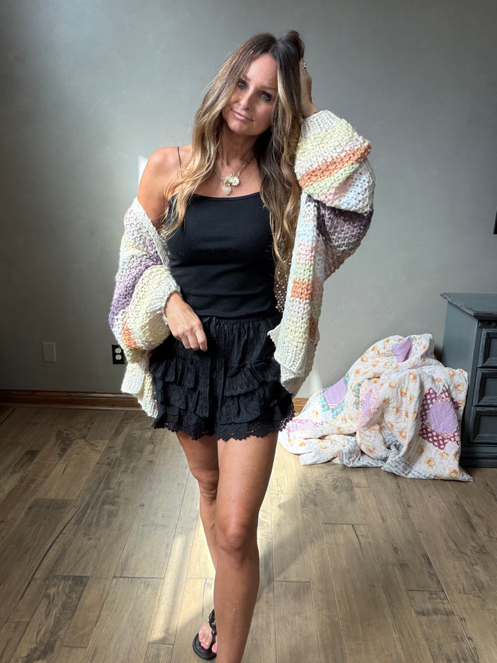 Midnight Lace Shorts