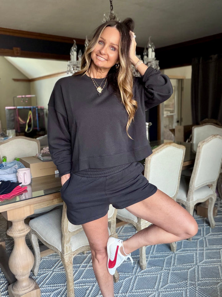 Off The Clock Shorts Set