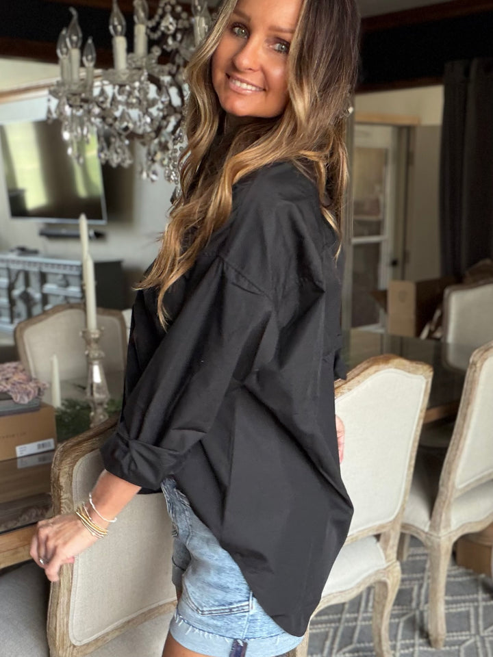 Classic Oversized Button Down