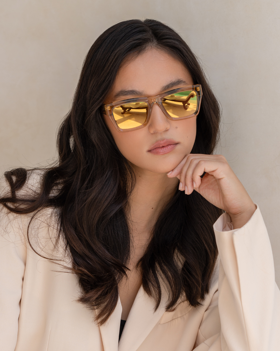 Nico Unisex Rectangular Sunglasses