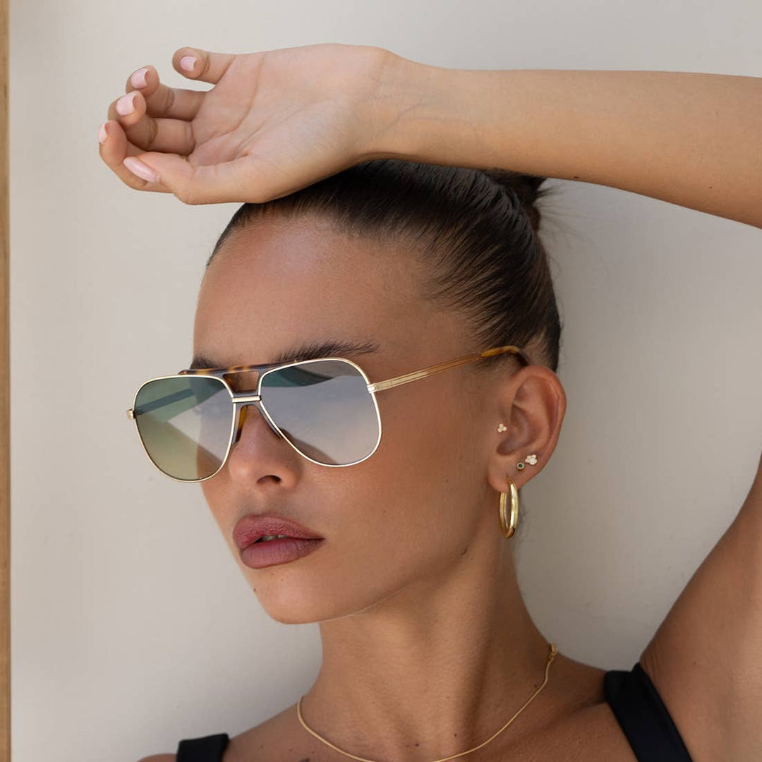 Logan Aviator Sunglasses