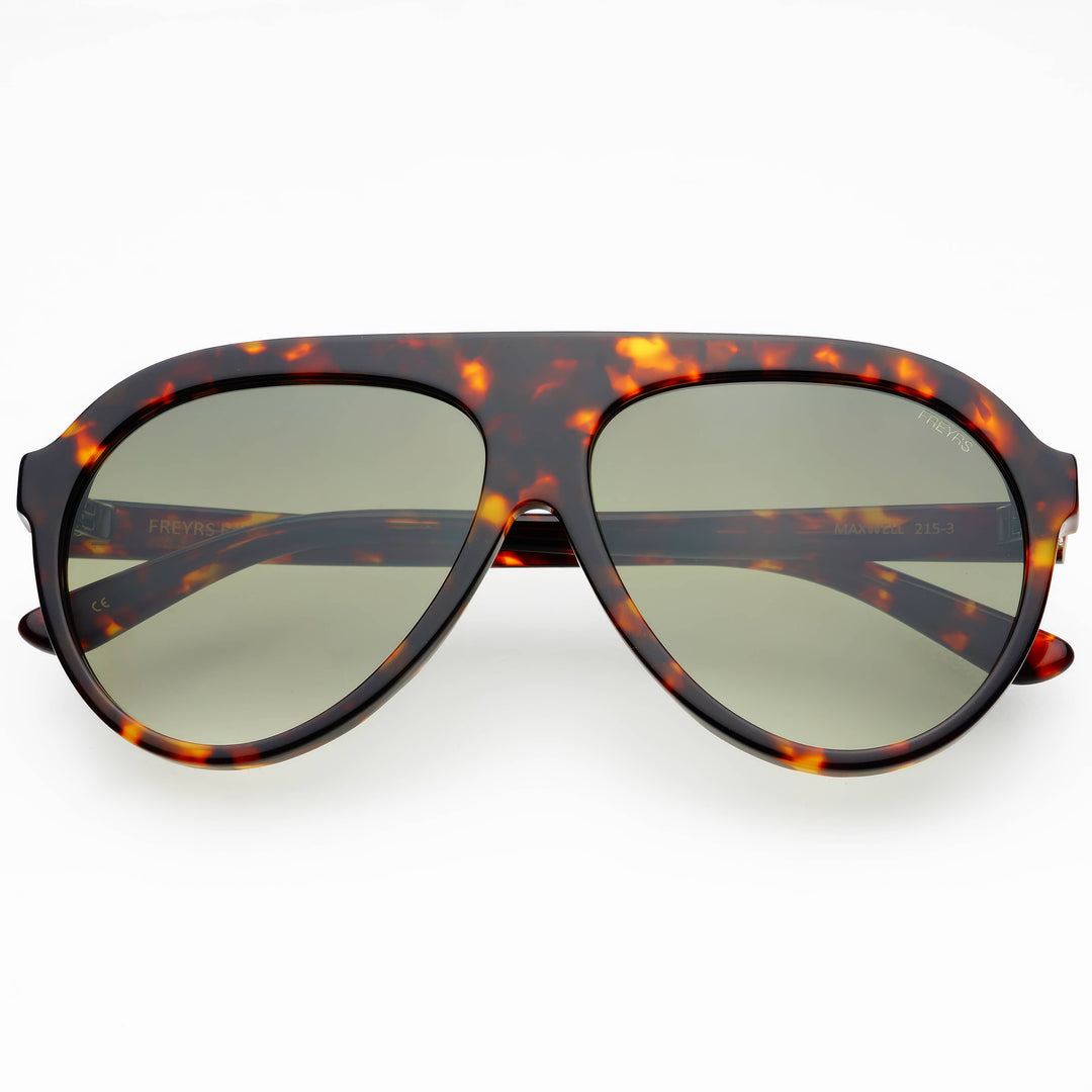 Maxwell Unisex Aviator Sunglasses