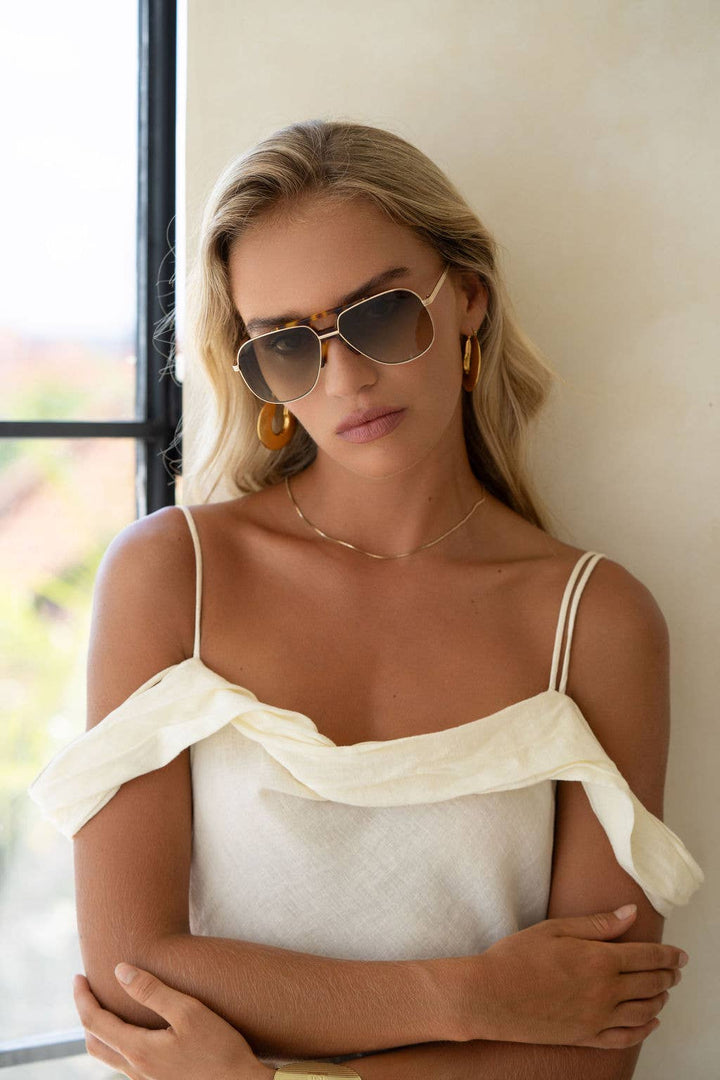 Logan Aviator Sunglasses
