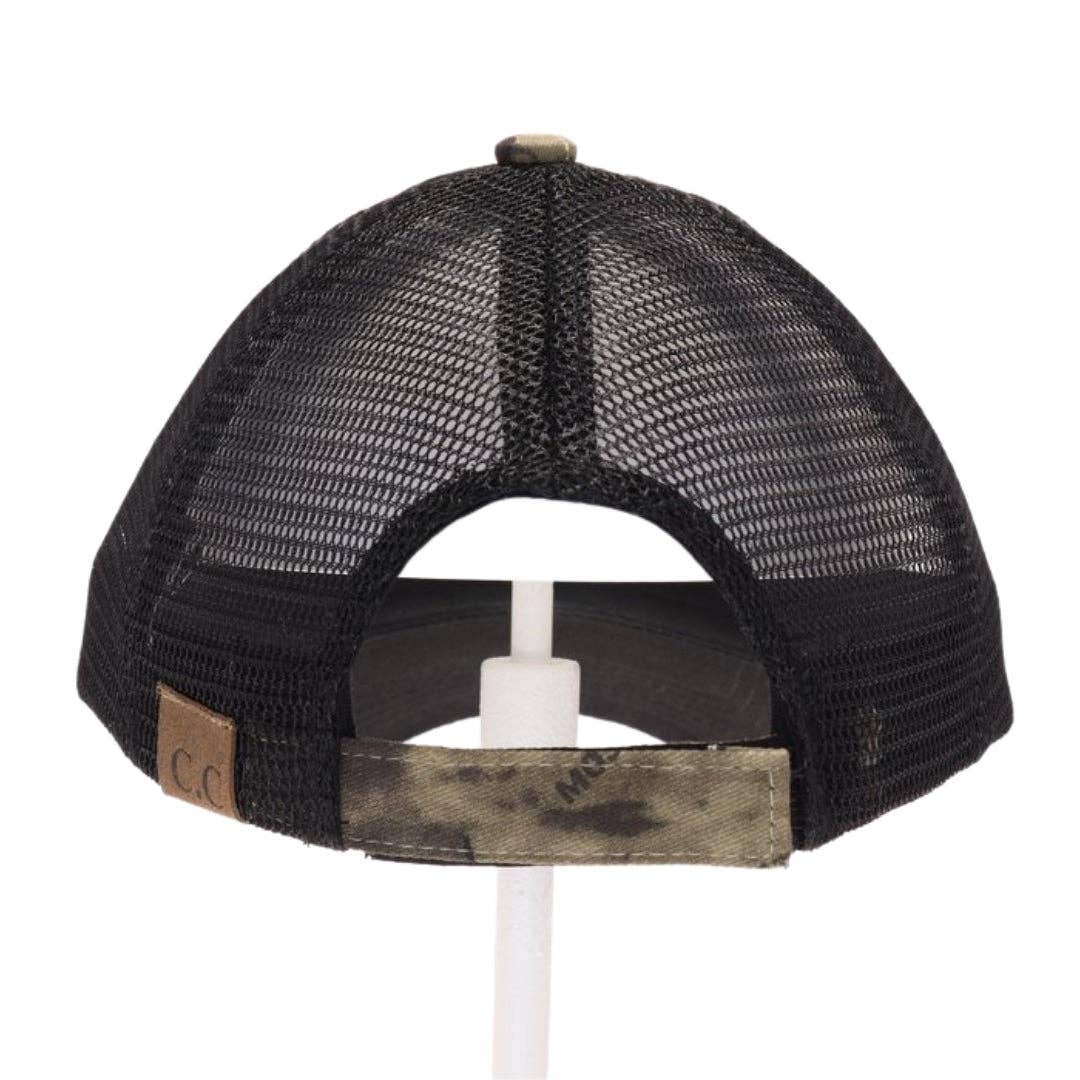 C.C Mossy Oak Mini Break-Up Camo Hat