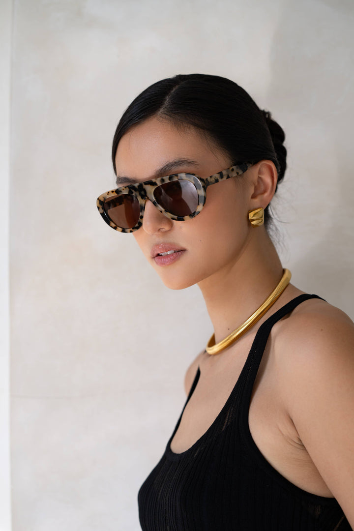 Jetsetter Womens Aviator Sunglasses